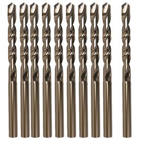Kb255 M Mimhooy 5mm / 0.19 Inch Cobalt Drill Bit Set 10 Pcs M35 Twist B... Fast Ship Kb255 M Mimhooy 5mm / 0.19 Inch Cobalt Drill Bit Set 10 Pcs M35 Twist B... Fast Ship