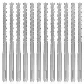 Macxcoip 3/8-12pcs 12pcs 3/8 Inch Sds Plus Rotary Hammer Drill Bits Set Masonry For Macxcoip 3/8-12pcs 12pcs 3/8 Inch Sds Plus Rotary Hammer Drill Bits Set Masonry For