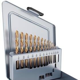 Macxcoip 792282871033 Cobalt Left Hand Drill Bit Set 13pcs M35 High Speed Steel Jobber Length Dril Macxcoip 792282871033 Cobalt Left Hand Drill Bit Set 13pcs M35 High Speed Steel Jobber Length Dril
