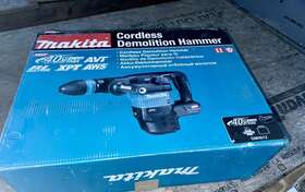 Gmh01z Makita 40v Max Xgt 15 Lb. Avt Brushless Demolition Hammer Battery/charge Gmh01z Makita 40v Max Xgt 15 Lb. Avt Brushless Demolition Hammer Battery/charge