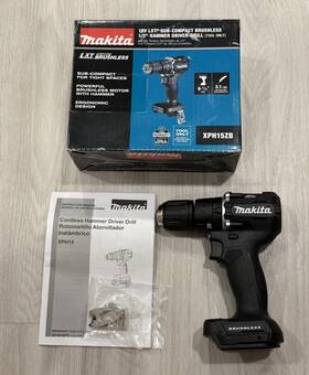Makita Xph15zb 1/2 Inch Hammer Drill 18v Lxt Brushless Model Xph15 Mpn
