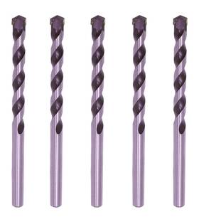 Md0516sf-5p Max-craft Masonry Drill Bit Set 5/16 Inch Carbide Tip Black/white Concrete Rock-5pcs Md0516sf-5p Max-craft Masonry Drill Bit Set 5/16 Inch Carbide Tip Black/white Concrete Rock-5pcs