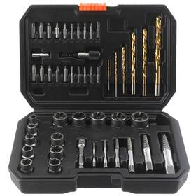 Miofth Cg2003-48 Screw Extractor Set And Left Hand Drill Bit - 48 Piece Easy Out Bolt Extr