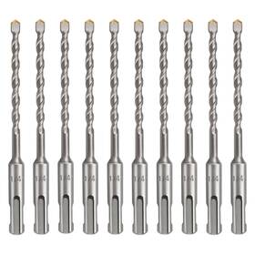 Db-100 Monopro 10pcs 1/4 Inch X 6 Sds Plus Hammer Drill Bit Masonry Carbide Db-100 Monopro 10pcs 1/4 Inch X 6 Sds Plus Hammer Drill Bit Masonry Carbide