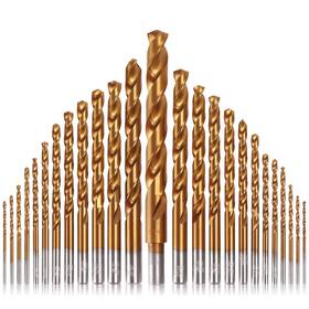 Mulwark 850030910899 Drill Bit Set 25 Pc High-speed Steel Bits Durable Se Mulwark 850030910899 Drill Bit Set 25 Pc High-speed Steel Bits Durable Se