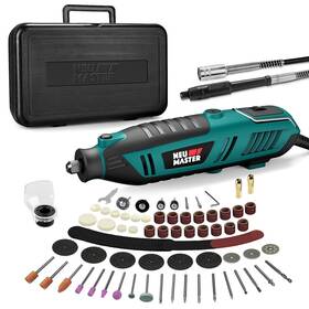 Neu Master Nrt4335-10c 180w Rotary Tool Kit With 160 Accessories 6-speed Corded T