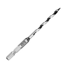 Nicavkit Ni0023-1p102-4x 5/32 Inch X 4 Long Auger Drill Bit For Wood Hex Shank Ship