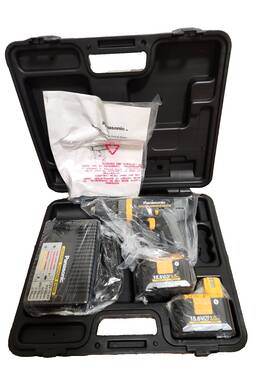Ey6931 Panasonic Hammer Drill And Driver With Two Batteries Ey6931 Panasonic Hammer Drill And Driver With Two Batteries