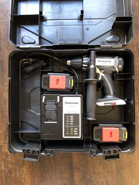 Ey7450lr2s Panasonic 18v Hammer Drill Kit Nos Ey7450lr2s Panasonic 18v Hammer Drill Kit Nos