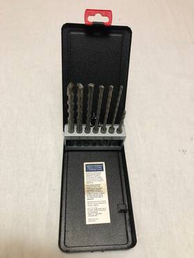 Pm08200580 Partsmaster 5/32 Inch -1/2 7pc Rotary Hammer Drill Bit Set Sds Plus Shank Concrete Stone Ect Pm08200580 Partsmaster 5/32 Inch -1/2 7pc Rotary Hammer Drill Bit Set Sds Plus Shank Concrete Stone Ect