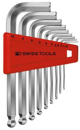212h-10 Pb Swiss Tools Ballend Hex Set 212h-10 Pb Swiss Tools Ballend Hex Set