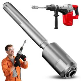 Zht001 Pisman Sds Max To Plus Adapter 40 Chrome Steel Rotary Hammer Drill Bit Silver Zht001 Pisman Sds Max To Plus Adapter 40 Chrome Steel Rotary Hammer Drill Bit Silver