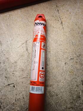 01443 Powers 3/8 Inch X 6 Carbide Drill Bit Single Tip 11 Spline Shank New