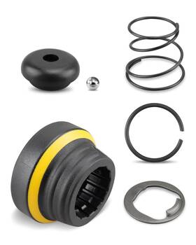 Quwfesudy N850185 Hammer Drill Chuck Repair Kit Fit For Dewalt D25124k-ar Protection Sleeve Ch