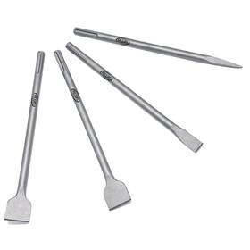 Rtmax-4s4 Regiis Tech 4 Pcs Sds Max 15.7 Inch Chisel Set Masonry Concrete Drill Bit Tile Remo Rtmax-4s4 Regiis Tech 4 Pcs Sds Max 15.7 Inch Chisel Set Masonry Concrete Drill Bit Tile Remo