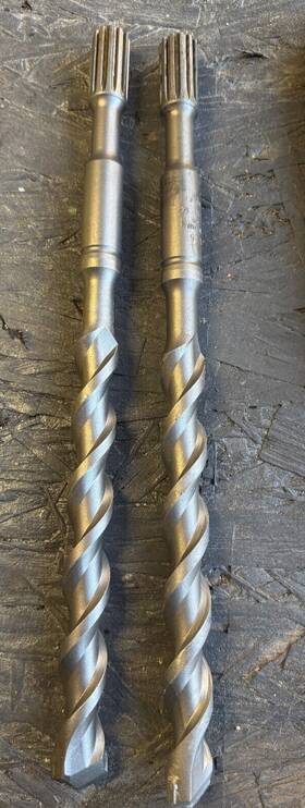 202-14-14 Relton 2 Easy - Spline Shank Single Cutter Hammer Bit 7/8 Inch X 14