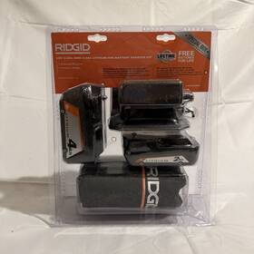 Ac87024sb2 Ridgid Battery Starter Kit 1.94 Pounds - Black Ac87024sb2 Ridgid Battery Starter Kit 1.94 Pounds - Black