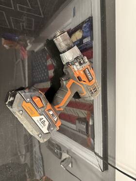 R811501 Ridgid Hammer Drill With 4ah Battery And Case R811501 Ridgid Hammer Drill With 4ah Battery And Case