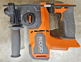 R86712 Ridgid 18v Brushless 1 Inch Sds Plus Rotary Hammer Drill Model# Bare Tool R86712 Ridgid 18v Brushless 1 Inch Sds Plus Rotary Hammer Drill Model# Bare Tool