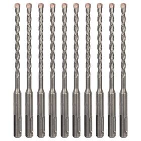 Sabre Tools St-14610 10-pack 1/4 Inch X 6 Sds Plus Rotary Hammer Drill Bits Carbide Tipped F
