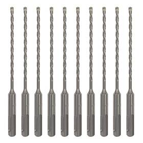 Sabre Tools St532610 10-pack 5/32 Inch X 6 Sds Plus Rotary Hammer Drill Bits Carbide Tipped