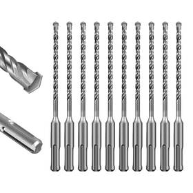 Sali O06dcz02 Rotary Hammer Drill Bits 3/16 Inch 6 10 Pcs Concre