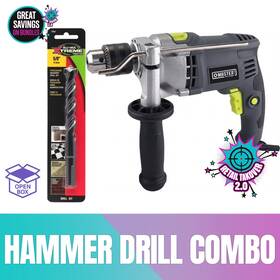 Dl1138 Shanghai Inhertz Intl Trd Co Ltd Master Mechanic 7.5 Amp 0.5 Inch Hammer Drill And Masonry Bit Combo - Open Box Dl1138 Shanghai Inhertz Intl Trd Co Ltd Master Mechanic 7.5 Amp 0.5 Inch Hammer Drill And Masonry Bit Combo - Open Box