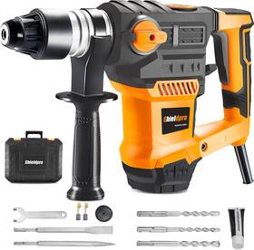 Shieldpro 705353147135 1-1/4 Inch Sds-plus 13 Amp Rotary Hammer Drill Heavy Duty Safety Clu Shieldpro 705353147135 1-1/4 Inch Sds-plus 13 Amp Rotary Hammer Drill Heavy Duty Safety Clu