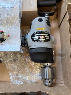 1565 Sioux Inch Hd Electric Drill. Cat#1565 Brand New 120 Volts Heavy Duty Industrial 1565 Sioux Inch Hd Electric Drill. Cat#1565 Brand New 120 Volts Heavy Duty Industrial