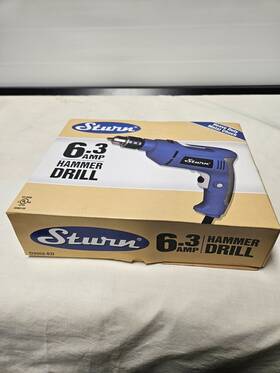 D2002-ed Sturn 6.3 Amp Hammer Drill - New D2002-ed Sturn 6.3 Amp Hammer Drill - New