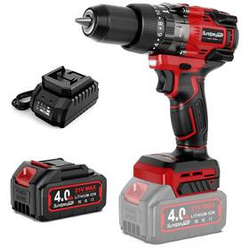 Sundpeypro Dzcw-1 21v Cordless Hammer Drill - 1151in-lbs High Torque Brushless Set With 1/2