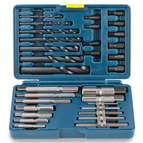 Tp3027 Thinkpro Bolt Extractor Kit 37 Pcs Screw Set Drill Bit With Drilling Guides Tp3027 Thinkpro Bolt Extractor Kit 37 Pcs Screw Set Drill Bit With Drilling Guides