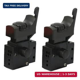 Torsor 717326306500 2 Pack Hammer Drill Trigger Switch Replacement Fa2-6/1bek 6a 5e4 Dpst Speed Trig