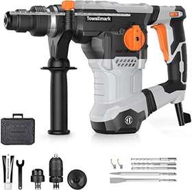 Towallmark 196336497857 1-1/4 Inch Sds-plus Rotary Hammer Drill 12.5 Amp 4 In 1 Heavy Duty
