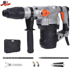 1600w Towallmark Rh03 Rotary Hammer Drill Corded Drills 1-9/16 Inch 3 Modes Sds-max 1600w Towallmark Rh03 Rotary Hammer Drill Corded Drills 1-9/16 Inch 3 Modes Sds-max