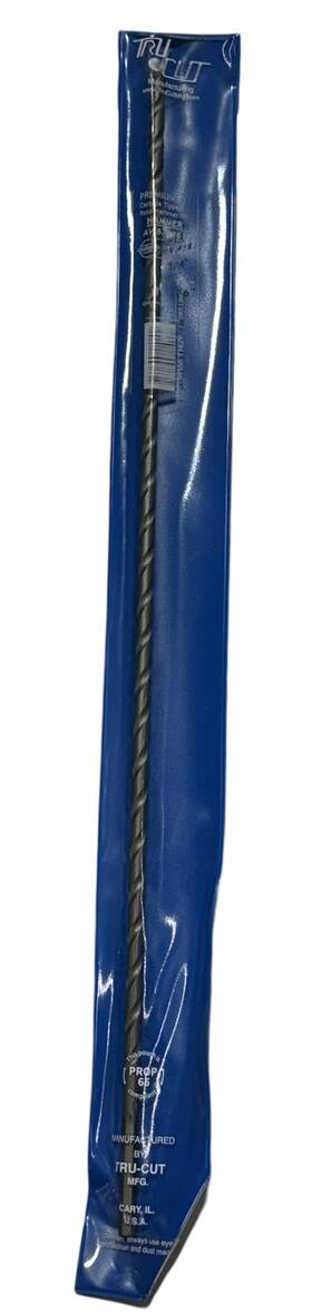 Aw67r1618 Tru-cut 1/4 Inch X 18 Premium Carbide Tipped Roto Hammer Drill Bit Usa Made