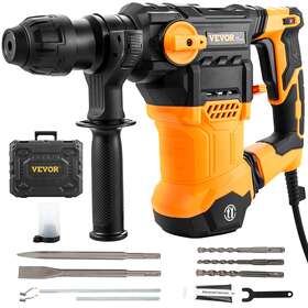 Ysdczxmc32mm1hr4r Vevor Rotary Hammer Drill Corded Drills 1-1/4 Inch 4 Modes Sds-plus Chipping Hammers