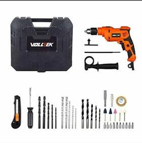 Vpid1041 Volltek 710w Hammer Impact Drill Brick Wood Steel With 37 Pcs Bit Set Storage Case Vpid1041 Volltek 710w Hammer Impact Drill Brick Wood Steel With 37 Pcs Bit Set Storage Case