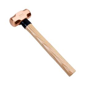 Co2201b-1008 Wedo Copper Sledge Hammer With Wooden Handle Long Straight Length 380m