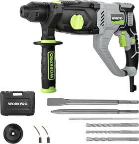 Workpro 445035841816 1-1/4 Inch Sds-plus Rotary Hammer Drill 7.5amp Lightweight Corded Version For Workpro 445035841816 1-1/4 Inch Sds-plus Rotary Hammer Drill 7.5amp Lightweight Corded Version For