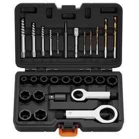 E382028-1 Yekepro 28pcs Bolt Extractor Set Impact Nut/bolt Removal Drill Kit Broken Nut And B E382028-1 Yekepro 28pcs Bolt Extractor Set Impact Nut/bolt Removal Drill Kit Broken Nut And B