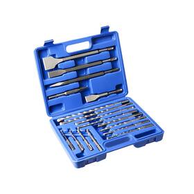 001-dy-cj-17 Yosight 17pcs Rotary Hammer Drill Bits And Chisel Set - Sds-plus Carbide-ti... Fast Ship 001-dy-cj-17 Yosight 17pcs Rotary Hammer Drill Bits And Chisel Set - Sds-plus Carbide-ti... Fast Ship