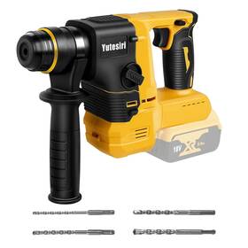 Yutesiri 789723341170 Rotary Hammer Drill For Dewalt 20v Max Battery Brushless Cordless With Safet