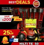 Hilti Te 50, Excellent Condition, Load, Free Extras, Durable, Fast Shipping. Fixed Price $1699.90.