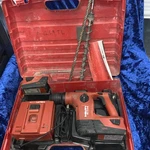 Hilti 4-A18 Cordless Rotary Hammer Drill With Battery Charger, Case +bits. Fixed Price $200.00.