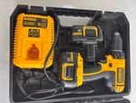 Dewalt DCD760 18V Cordless Drill Driver Extra Battery Charger And Case. Fixed Price $65.00.