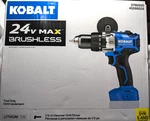 Kobalt 24V Volt Max Brushless 1/2" Hammer Drill Driver Khd 524B-03 New In Box!. Fixed Price $78.92.