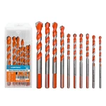 Masonry Drill Bits Set For Tile, Brick, Cement, Concrete, Glass, Plastic, Cin.... Fixed Price $24.33.
