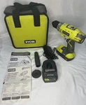 Ryobi P214 18V Brushless Lithium-ion Hammer Drill/driver Kit Pre Owned Working. Fixed Price $80.00.