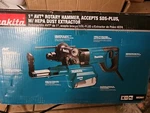 Makita HR2661 1" Avt Rotary Hammer, Accepts Sds-plus Bits, Dust Extractor. Fixed Price $250.77.